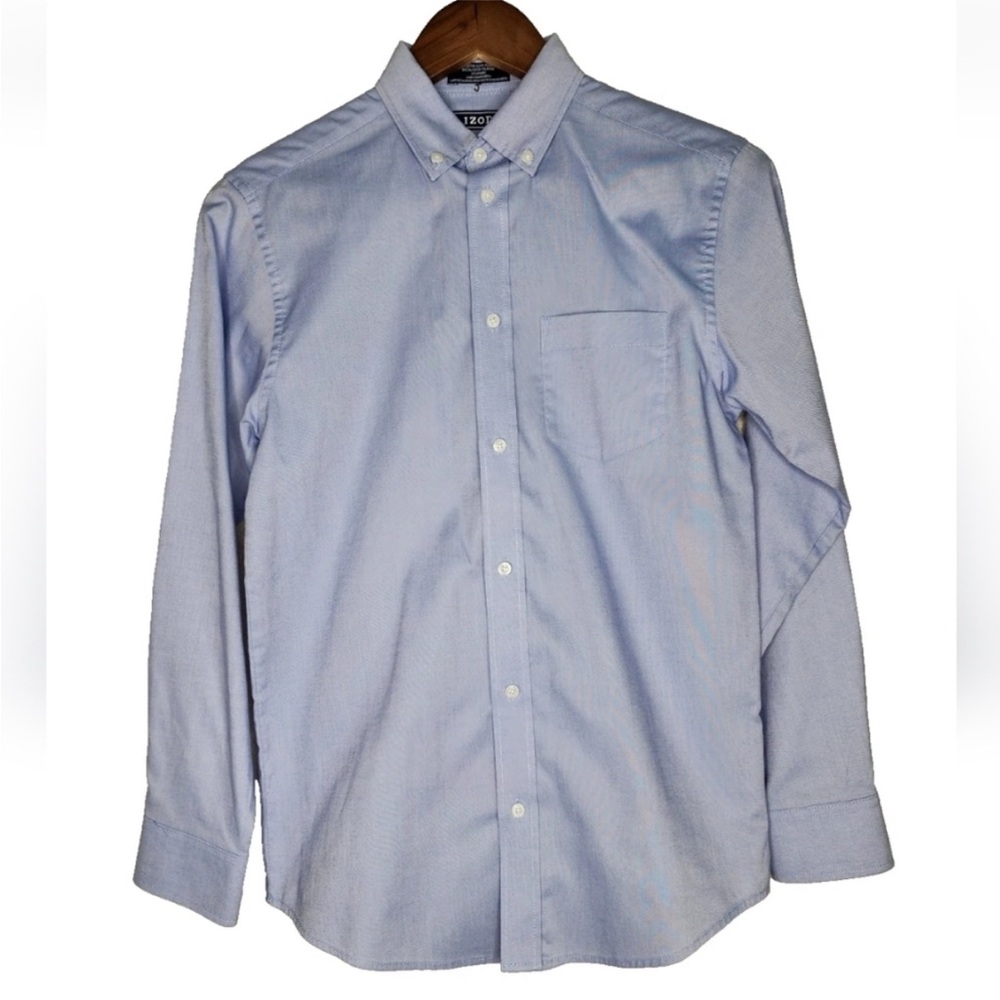 Boy’s Light Blue Button-Down Shirt
